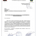 Invitación Socialización del Anteproyecto de Ley Departamental de las Personas con Discapacidad de Cochabamba 15 de julio de 2021